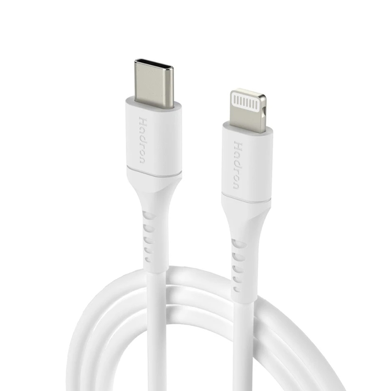 کابل تبدیل USB-C به لایتنینگ هادرون مدل HTC-C-L01 طول یک متر